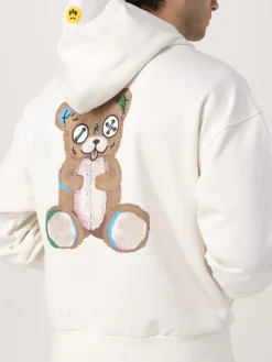 Felpa Barrow in cotone con stampa logo