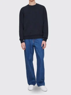 Felpa basic A.P.C. in cotone