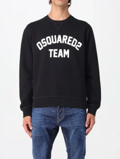 Felpa basic Dsquared2 in cotone con logo