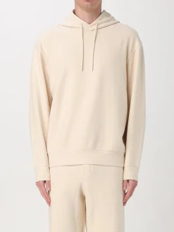 Felpa basic Emporio Armani in misto cotone