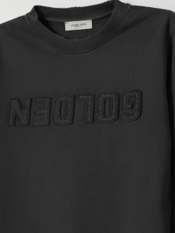 Felpa basic Golden Goose in cotone con logo