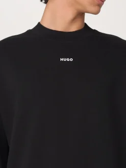 Felpa basic Hugo in cotone