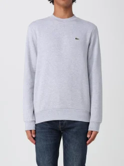 Felpa basic Lacoste in cotone