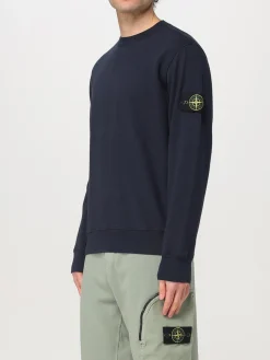 Felpa basic Stone Island in cotone