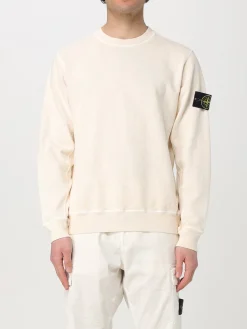 Felpa basic Stone Island in cotone
