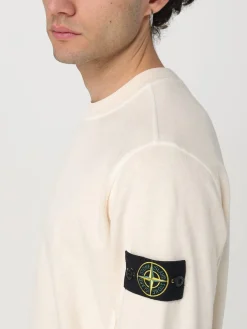 Felpa basic Stone Island in cotone
