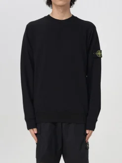 Felpa basic Stone Island in cotone