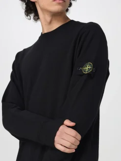 Felpa basic Stone Island in cotone