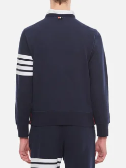 Felpa basic Thom Browne in cotone