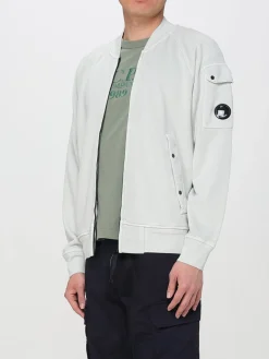 Felpa bomber in cotone C.P. Company