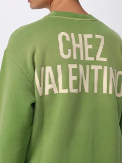 Felpa Chez Valentino in cotone