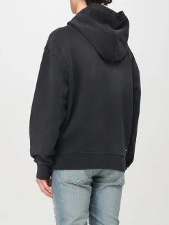 Felpa con cappuccio Amiri in cotone con stampa