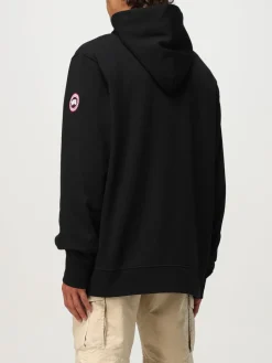 Felpa con cappuccio Canada Goose in cotone