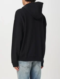 Felpa con cappuccio Diesel in cotone con logo