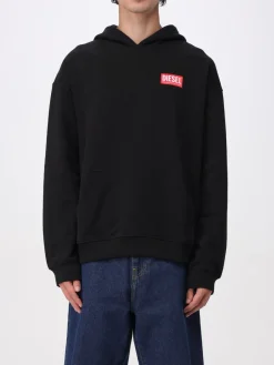 Felpa con cappuccio Diesel in cotone