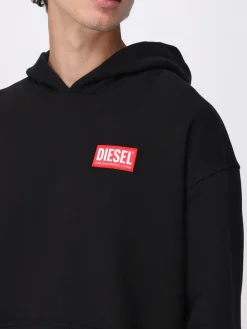 Felpa con cappuccio Diesel in cotone