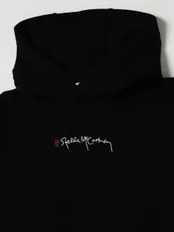 Felpa con cappuccio e logo Stella McCartney Kids