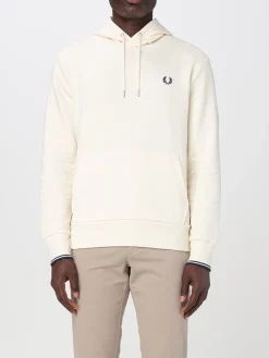 Felpa con cappuccio e logo Fred Perry