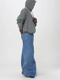 Felpa con cappuccio e logo Sunnei