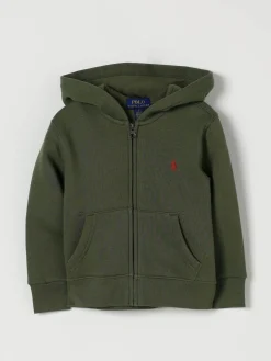 Felpa con cappuccio e logo Pony Polo Ralph Lauren