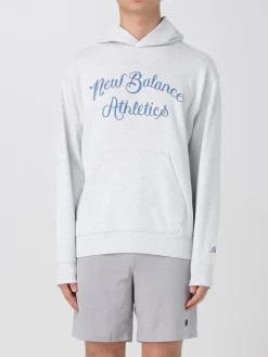Felpa con cappuccio e logo New Balance