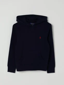 Felpa con cappuccio e logo Pony Polo Ralph Lauren