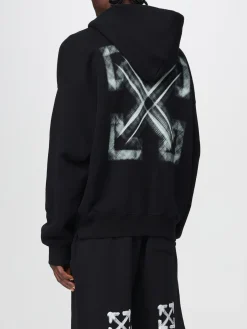 Felpa con cappuccio e logo Off-White