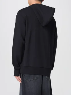 Felpa con cappuccio e logo Versace Jeans Couture