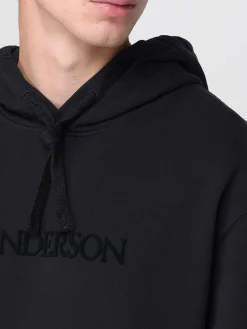 Felpa con cappuccio e logo Jw Anderson