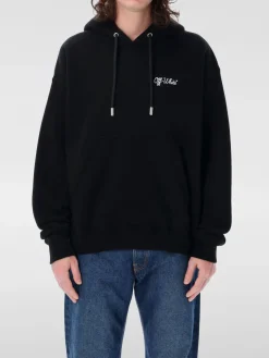 Felpa con cappuccio e logo Off-white