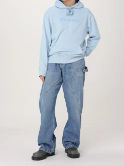 Felpa con cappuccio e logo Jw Anderson