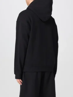 Felpa con cappuccio e logo Diesel