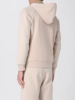 Felpa con cappuccio e logo Saggy Boss in misto cotone