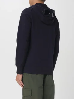 Felpa con cappuccio e mascherina in cotone C.P. Company