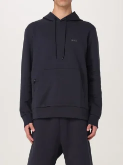 Felpa con cappuccio e mini logo Hugo