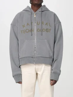 Felpa con cappuccio e slogan Story Mfg.