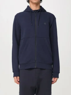 Felpa con cappuccio e zip Zetalky Hugo in cotone