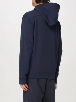 Felpa con cappuccio e zip Zetalky Hugo in cotone