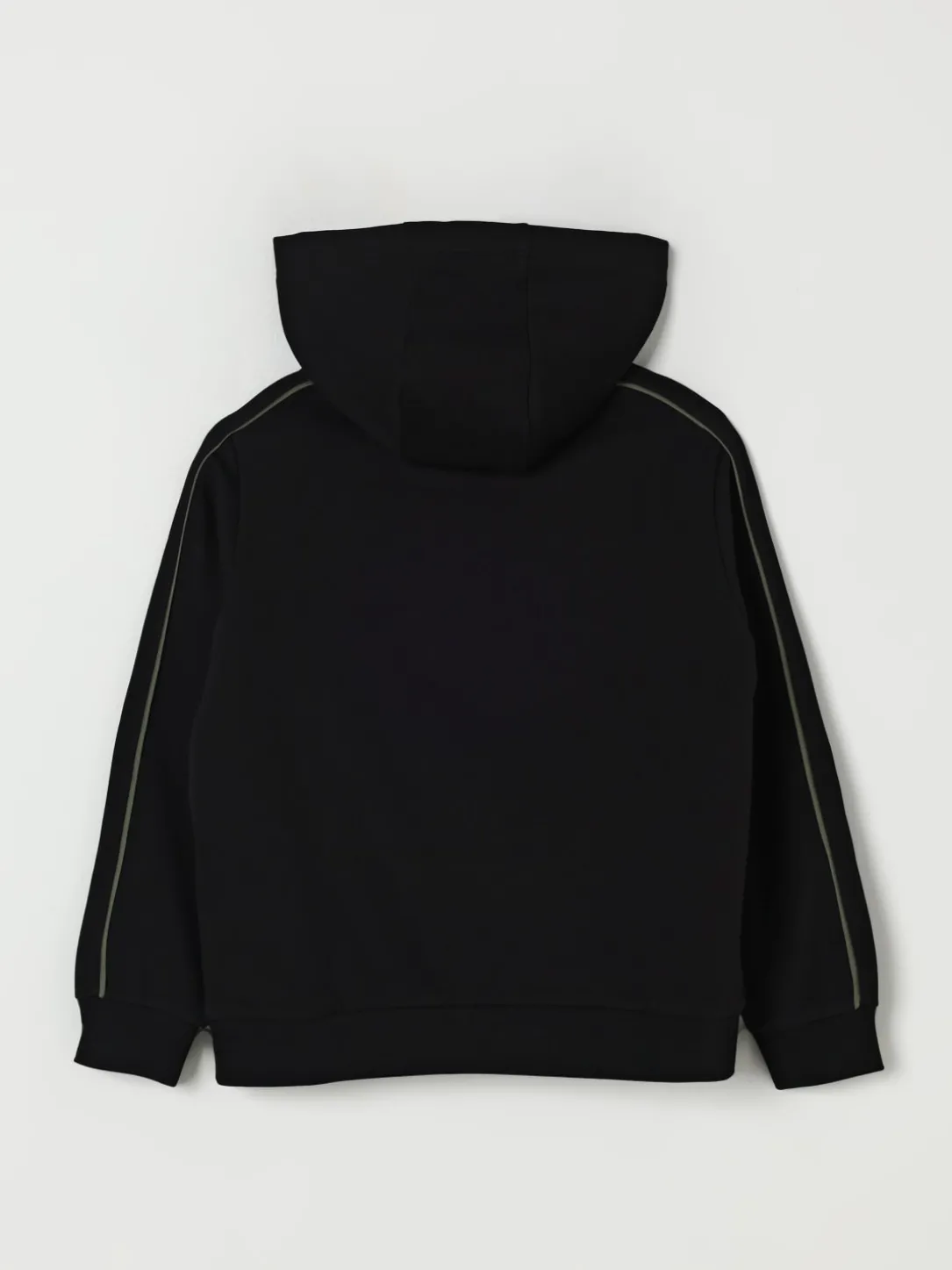 Felpa con cappuccio EA7 in misto cotone