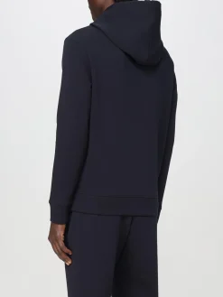 Felpa con cappuccio Emporio Armani in cotone
