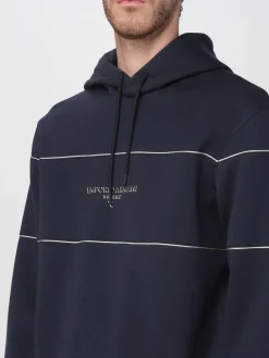 Felpa con cappuccio Emporio Armani in modal