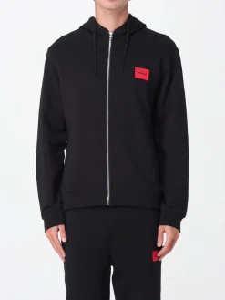 Felpa con cappuccio Hugo in cotone