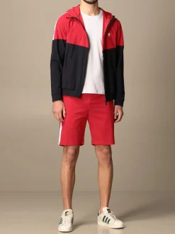 Felpa con cappuccio Hydrogen in nylon bicolor