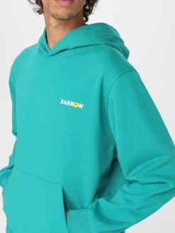 Felpa con cappuccio in cotone stampata Barrow