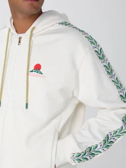 Felpa con cappuccio in cotone organico Casablanca