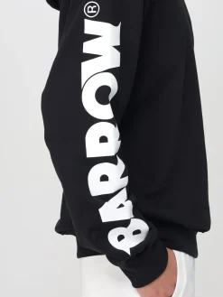 Felpa con cappuccio in cotone con logo Barrow