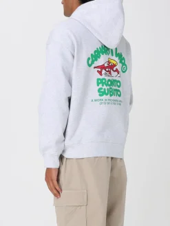 Felpa con cappuccio in misto cotone con logo Pronto Carhartt Wip