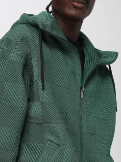 Felpa con cappuccio in poliestere a quadri Ferrari