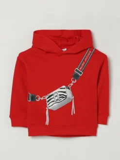 Felpa con cappuccio Little Marc Jacobs in cotone