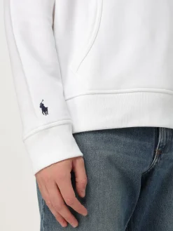 Felpa con cappuccio Polo Ralph Lauren in misto cotone